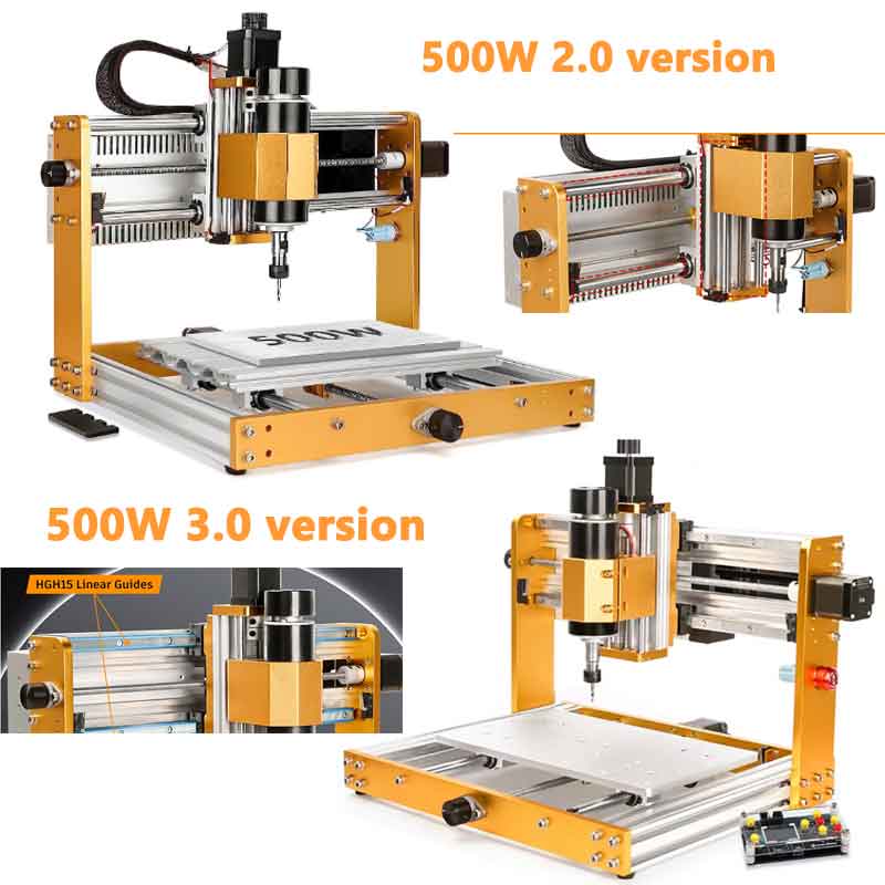 3018 Cnc - 3018 PRO MAX CNC 3-Achsen-Holzgraviermaschine 500W