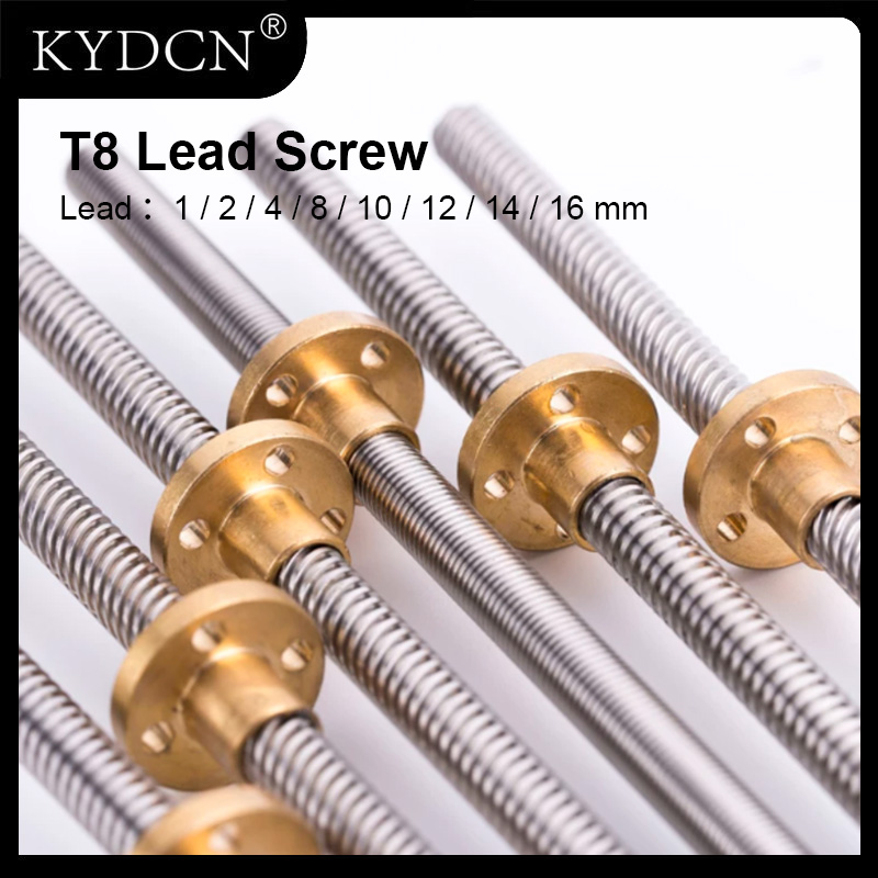Lead Screw 8Mm - T8-Leitspindel aus Edelstahl, Trapezspindel, 1000 mm,