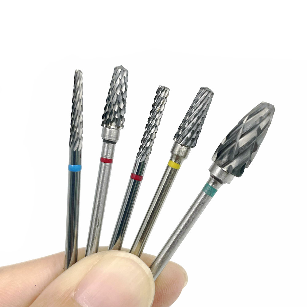 Carbide End Mill - 10-Style Choice Hartmetall-Nagelbohrer, Maschine, Nagelschneider, Nagelfeile,