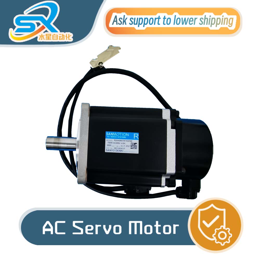 Servo Motor - Hochwertiger Sanyo-Servomotor R2AA08075FX02NM 750 W mit