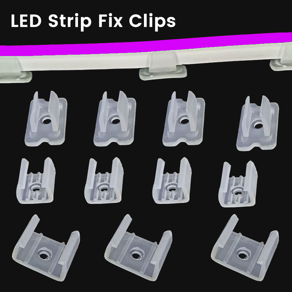 Coupling 8Mm - LED-Streifen-Fix-Clips, Halter, Anschlusszubehör zur Befestigung von
