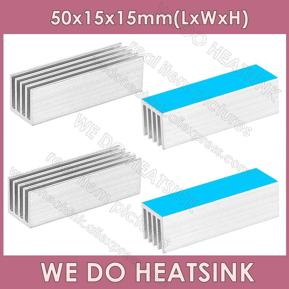 Aluminium Extrusion - WIR MACHEN KÜHLKÖRPER 50 x 15