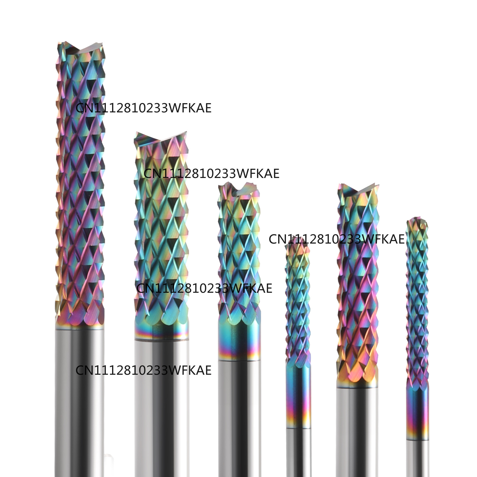 Cnc Bits - PCB-Kornfräser 3,175mm 4mm 6mm 8mm DLC-beschichteter