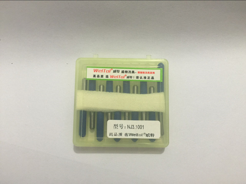End Mill Set - 10 Stücke 3,175mm Wolfram Bit V
