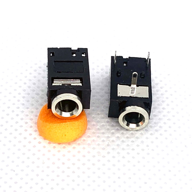 Coupling 8Mm - 10 Stück 3,5-mm-Kopfhörer PJ-319, versilberter Patch-3-Pin-DIP-Audioanschluss/Kopfhörerbuchse