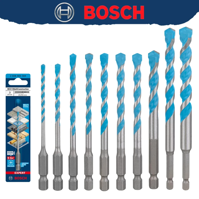 Drill Bit Set - BOSCH EXPERT HEX-9 Multifunktions-Konstruktionsbohrer für Beton,