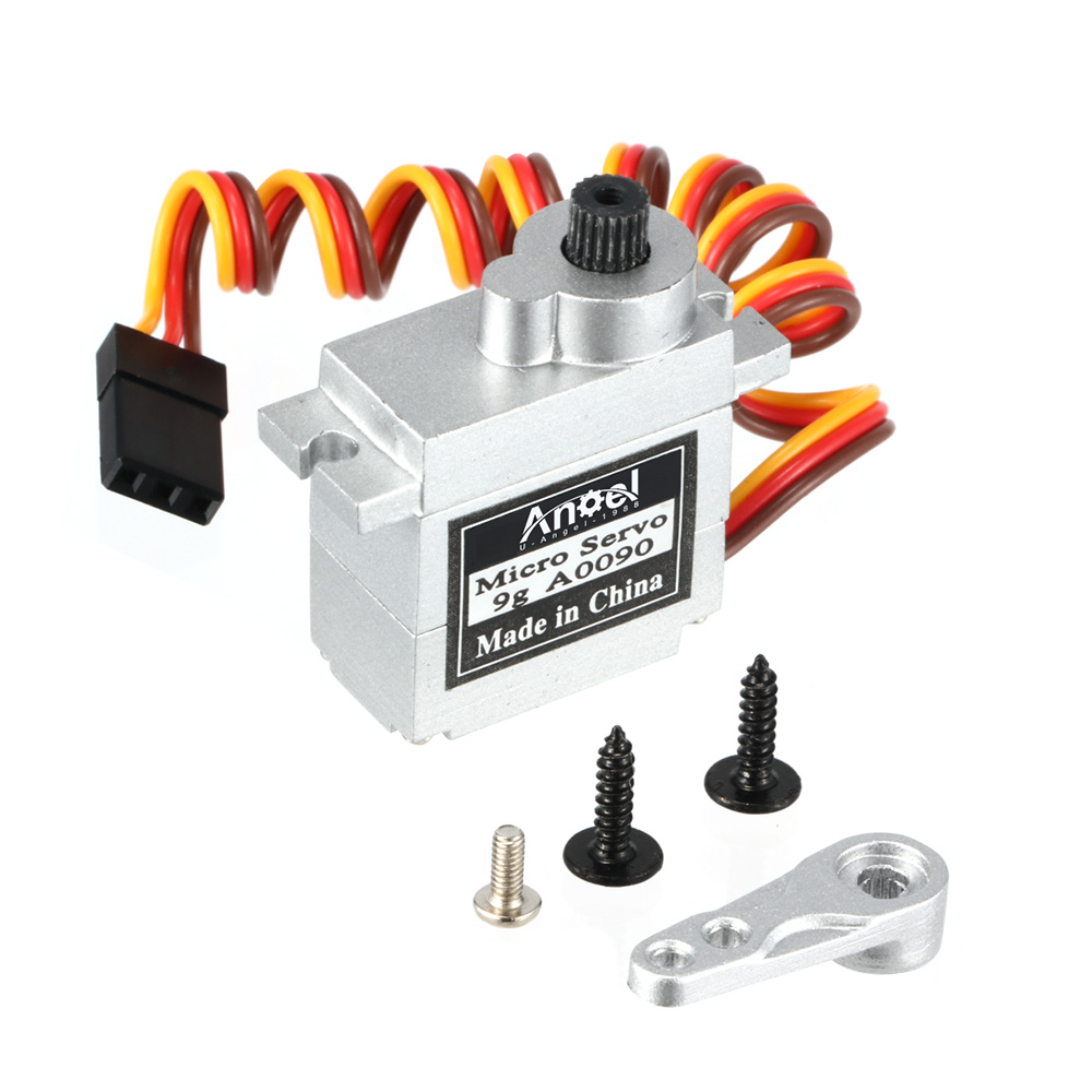 Servo 9G - 1/2 Stück UAngel Ganzmetall-Mikroservo 9G A0090