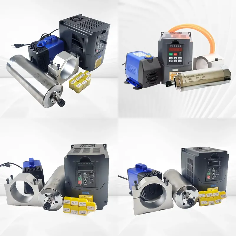 Spindle Motor - 2026 HOT Hochgeschwindigkeits-1,5-kW-ER11-24000-U/min-Wasserkühlungs-CNC-Spindelmotor mit Frequenzumrichter