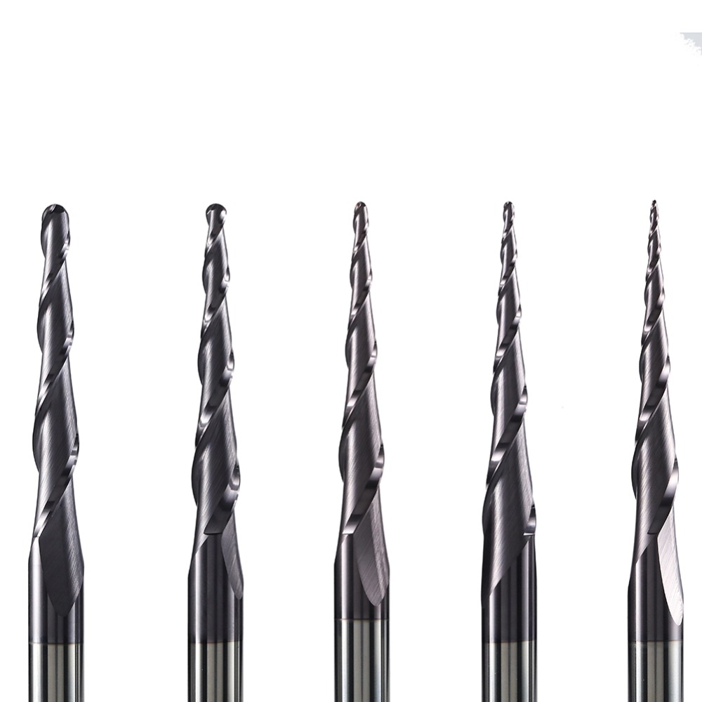 End Mill Set - 1PC Vhm-schaftfräser 4mm 6mm 8mm Kugel