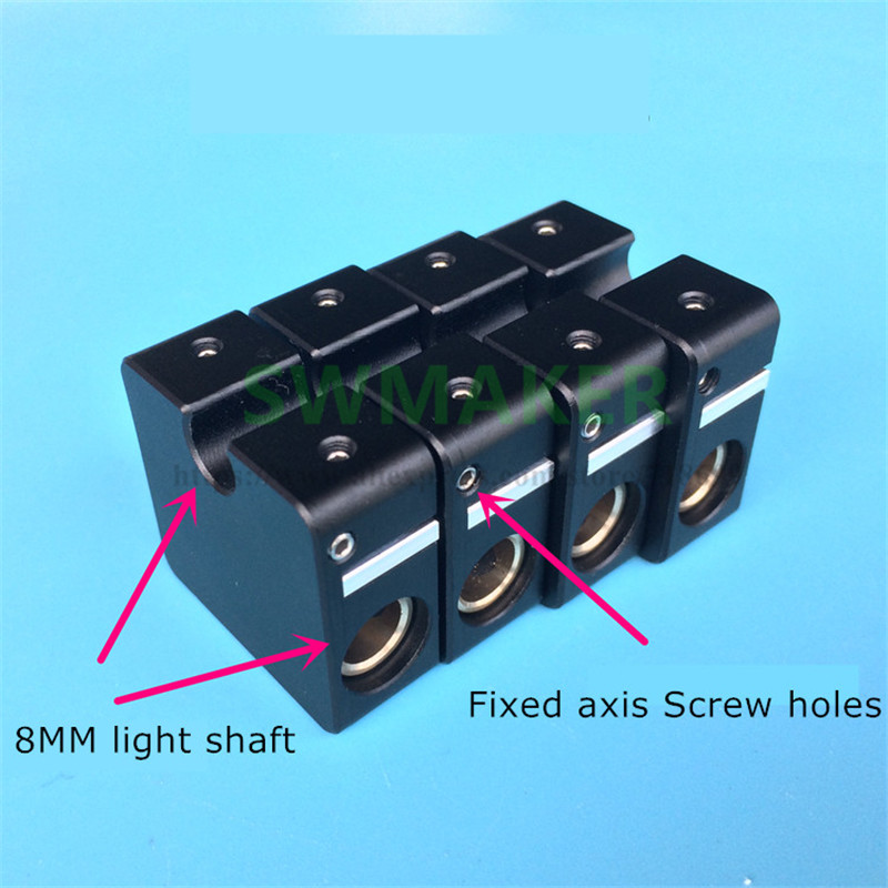 Linear Rod 8Mm - UM2 Aktualisierte Version Kreuzschieberblock + 2GT-Gürtelkartenschnalle