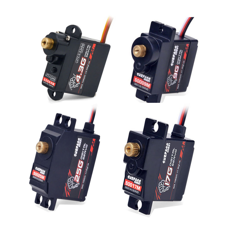 5PCS Überpass Hobby S0025M Met – Servo 9G Bewertung und Preis