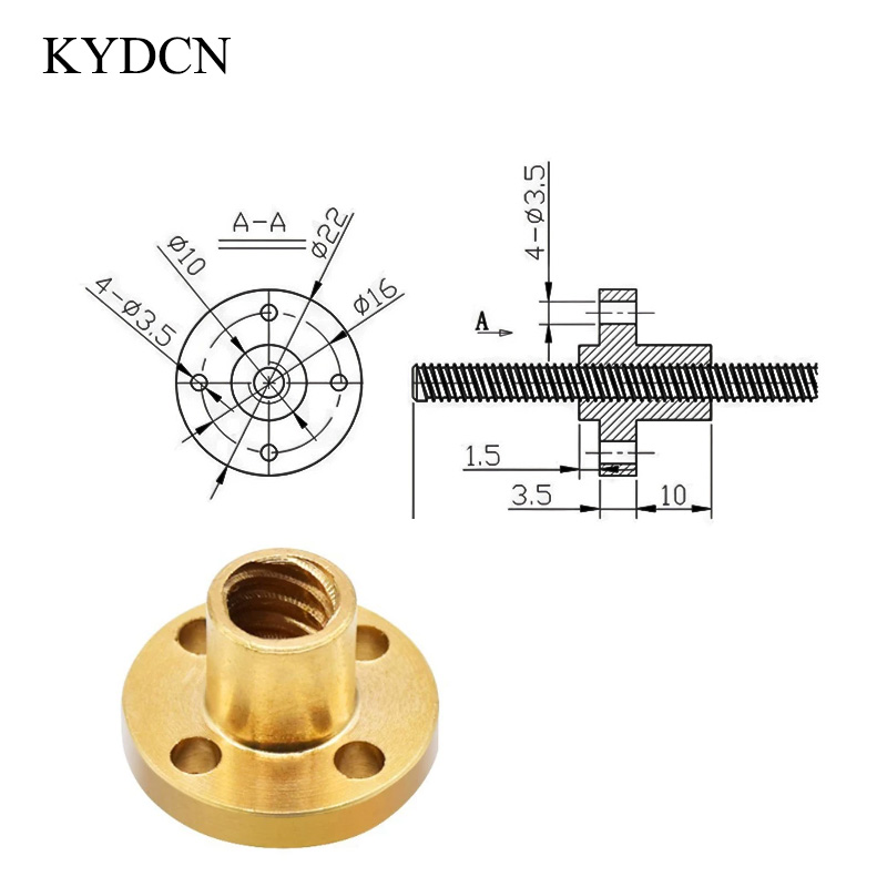 T8-Leitspindel aus Edelstahl,  – Lead Screw 8Mm Bewertung und Preis