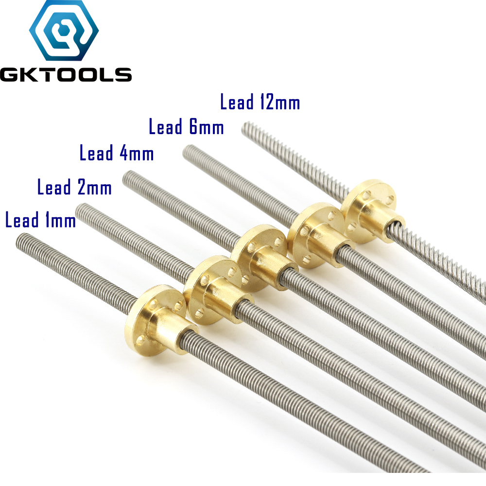 304 Edelstahl T8 Schraube Läng – Lead Screw 8Mm Bewertung und Preis