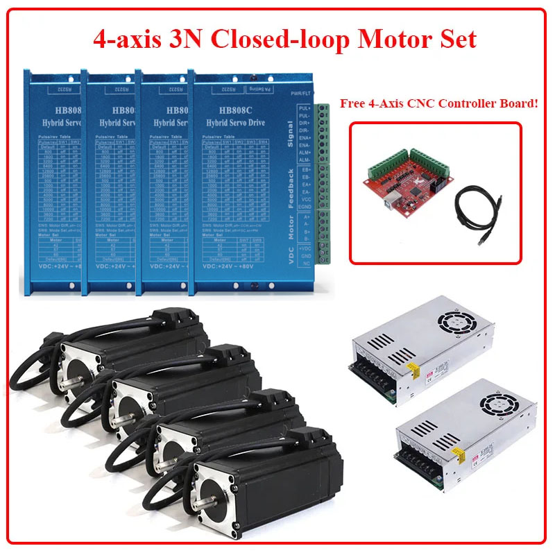 4-Achsen Nema 23 Closed-Loop-S – Nema23 Stepper Bewertung und Preis