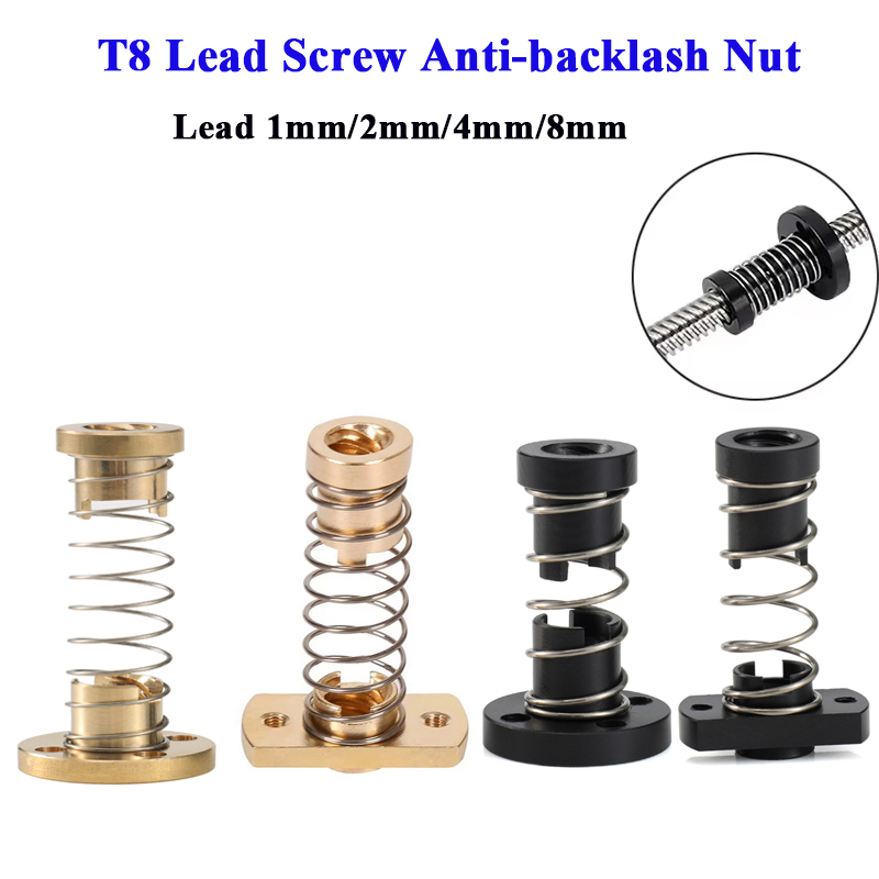 T8-Leitspindel, spielfreie Mut – Lead Screw 8Mm Bewertung und Preis