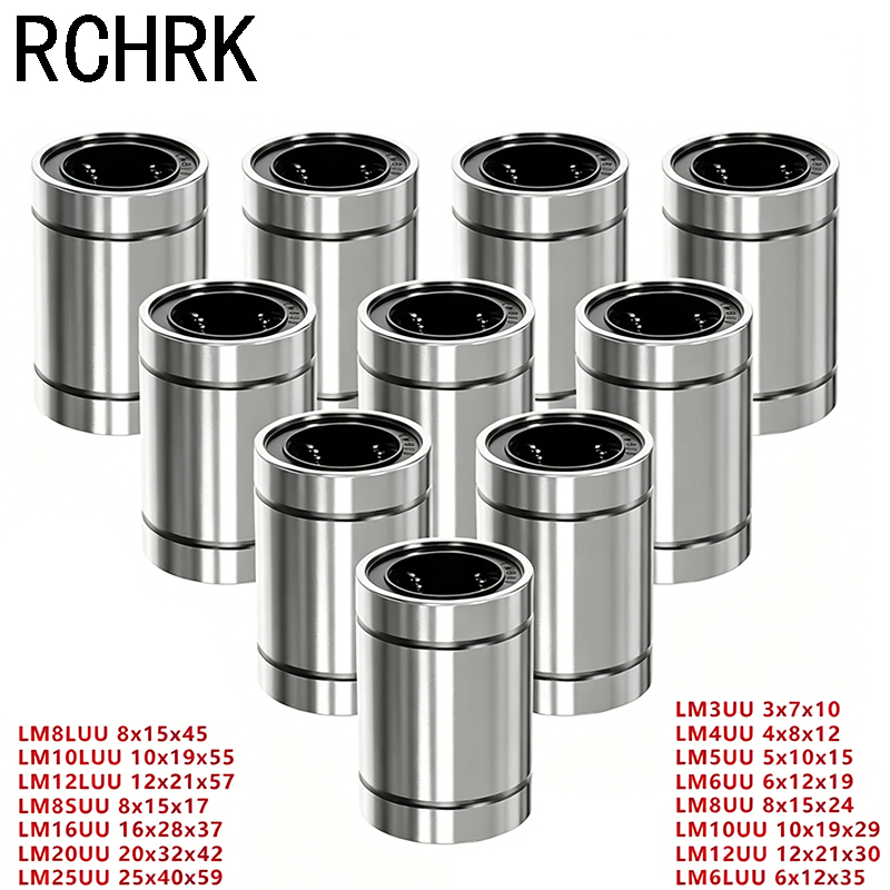4/10 Stück LM8UU LM10UU LM16UU – Linear Rod 8Mm Bewertung und Preis