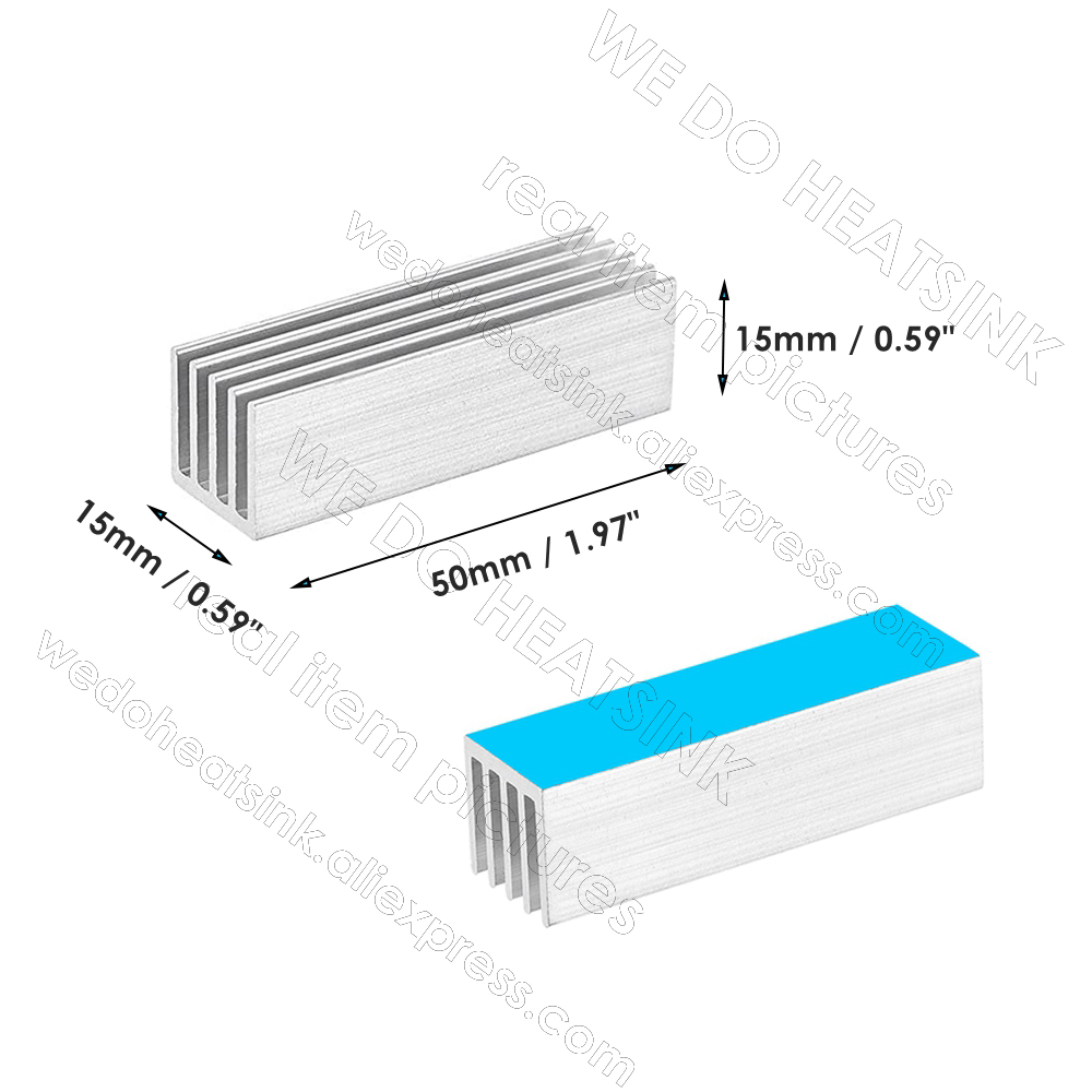 WIR MACHEN KÜHLKÖRPER 50 x 15  – Aluminium Extrusion Bewertung und Preis