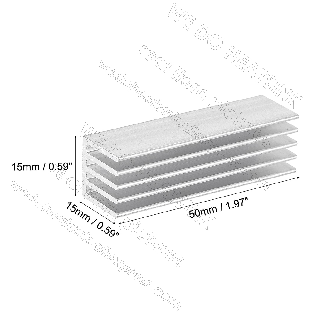 WIR MACHEN KÜHLKÖRPER 50 x 15  – Aluminium Extrusion Bewertung und Preis