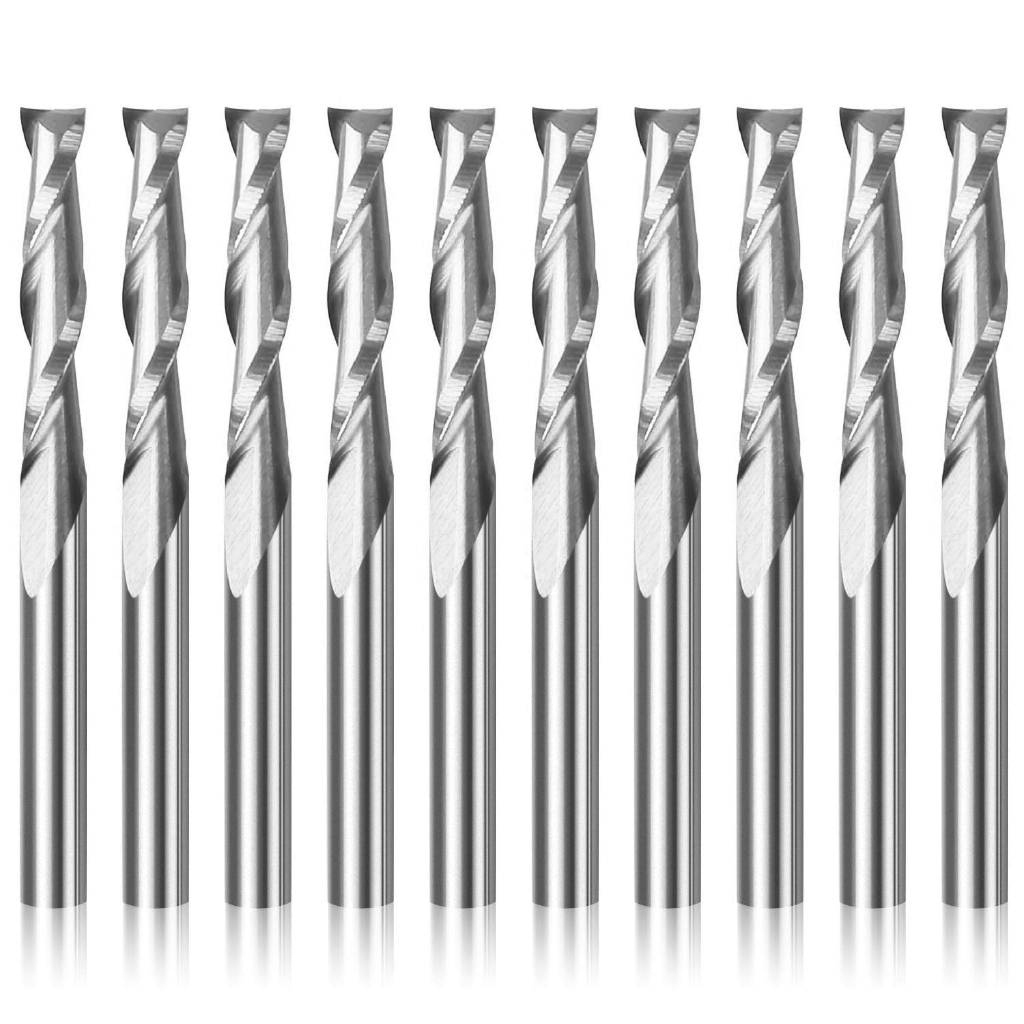 10 Stück 3,175 mm 1/8 Zoll Sch – End Mill Set Bewertung und Preis
