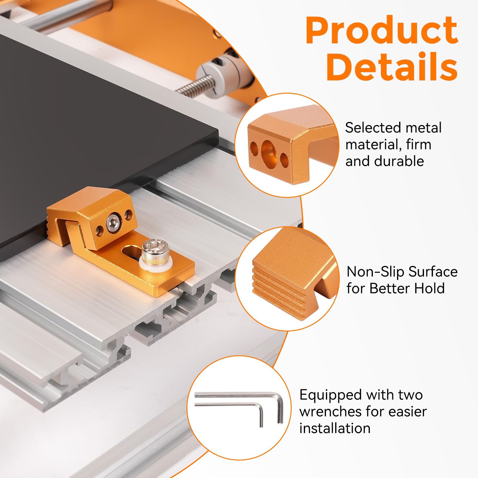 Aluminium-Tigerklaue für 3018  – 3018 Aluminium Cnc Bewertung und Preis