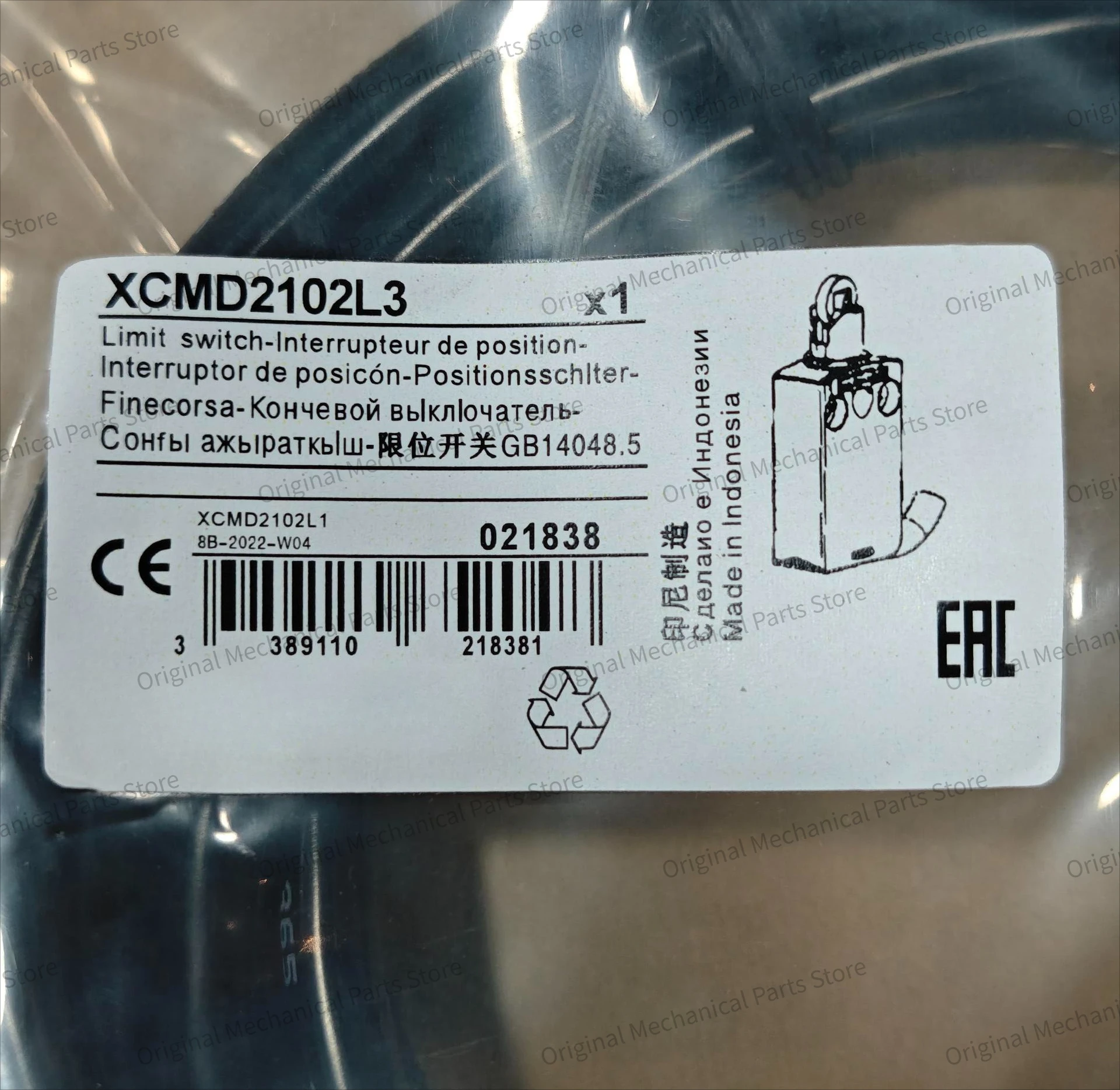 Brandneu 1 Stück XCMD2102L3 En – Limit Switch Bewertung und Preis