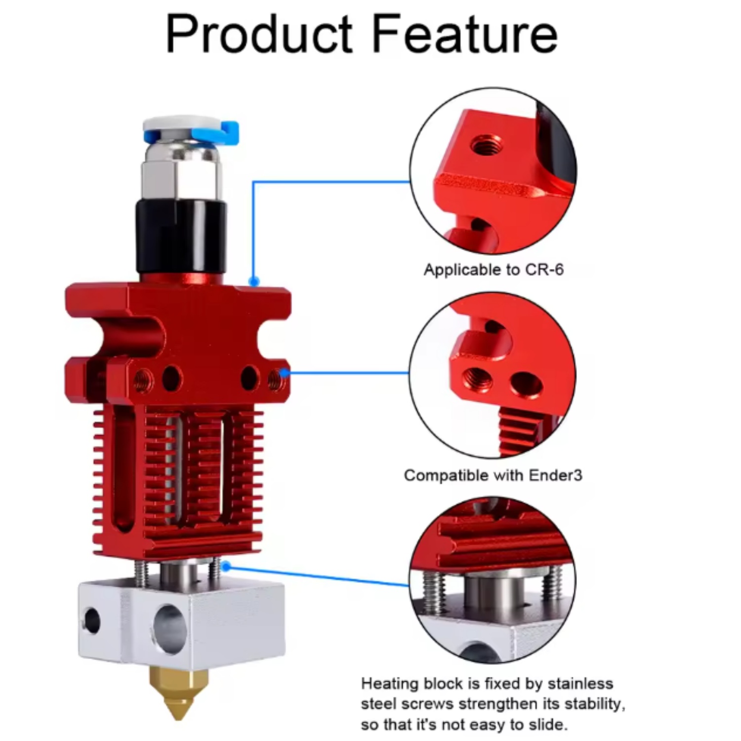 Creality CR-6 SE Hotend Kit, E – Aluminium Profile 2020 Bewertung und Preis