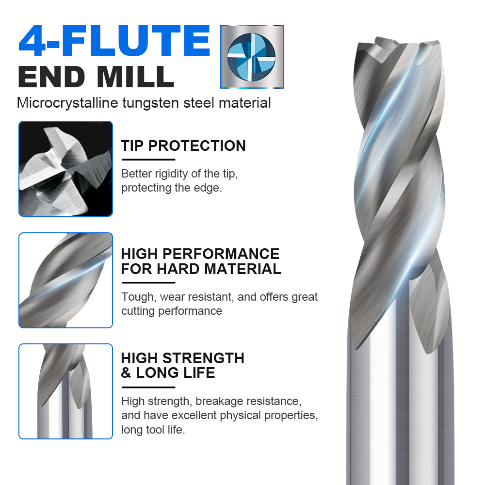 CMCP 1,5-13mm 4-Schneidiger HS – End Mill Set Bewertung und Preis