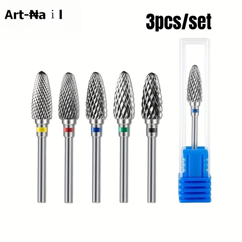3 Stück Wolframkarbid-Nagelboh – Carbide End Mill Bewertung und Preis