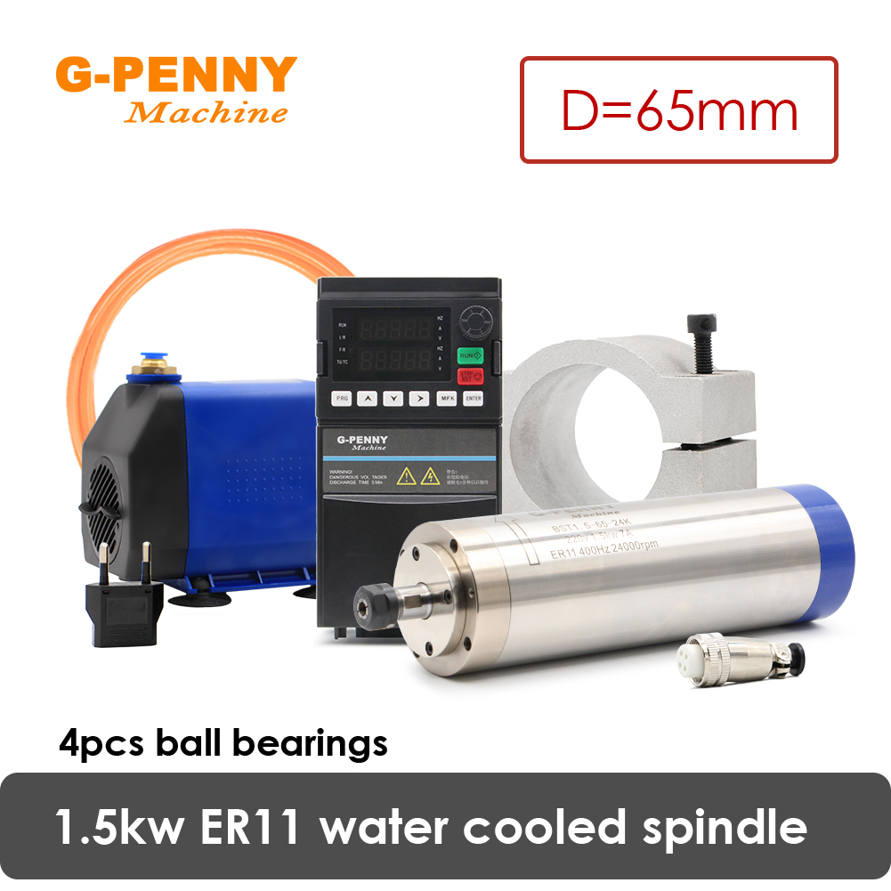 G-PENNY 1,5KW ER11 65mm wasser – Water Cooled Spindle Bewertung und Preis
