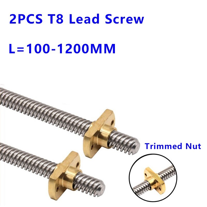 T8 T-Typ Trapezführungsschraub – Lead Screw 8Mm Bewertung und Preis
