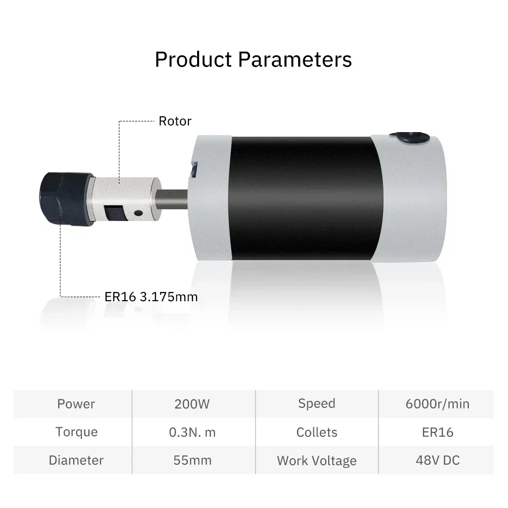 BLDC Bürstenloser Spindelmotor – Water Cooled Spindle Bewertung und Preis