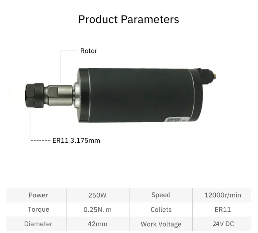 BLDC Bürstenloser Spindelmotor – Water Cooled Spindle Bewertung und Preis