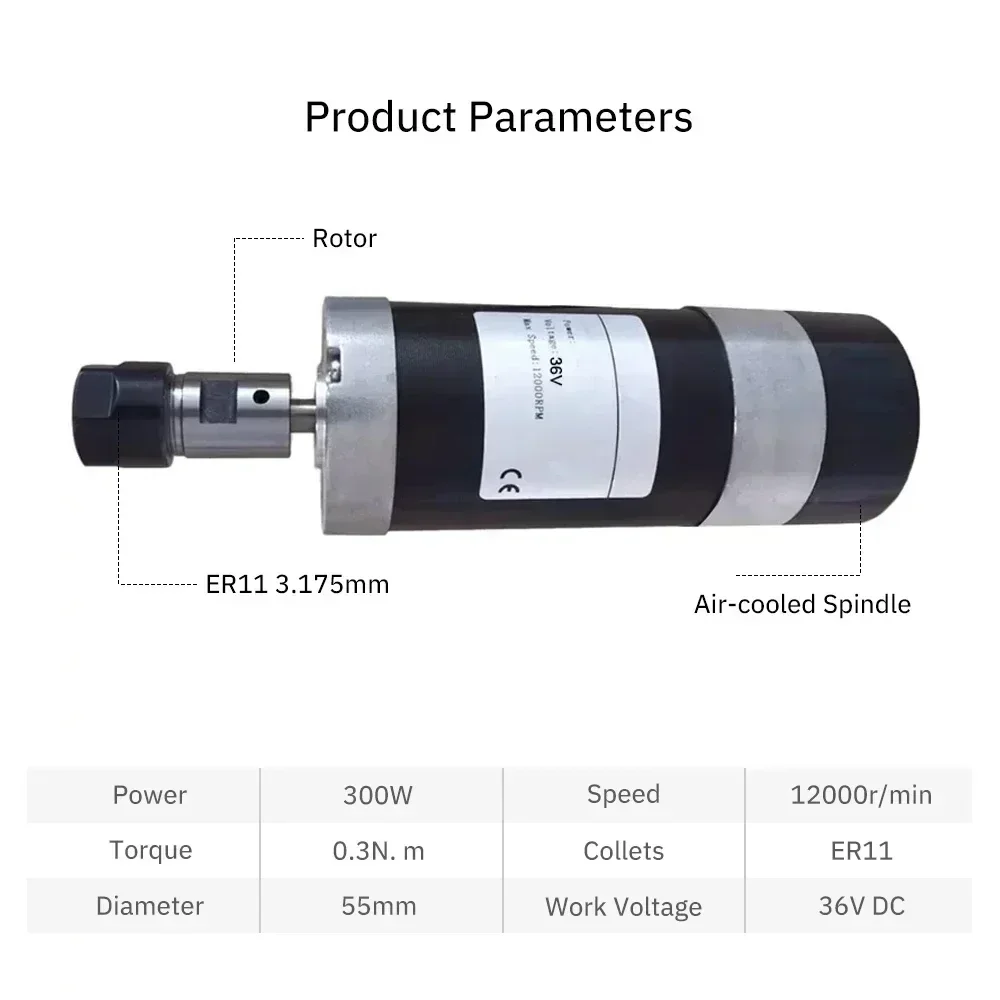 BLDC Bürstenloser Spindelmotor – Water Cooled Spindle Bewertung und Preis