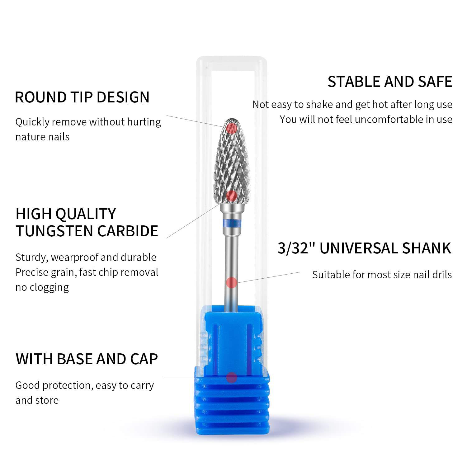 1/5 Stück Wolframstahl-Nagelbo – Carbide End Mill Bewertung und Preis