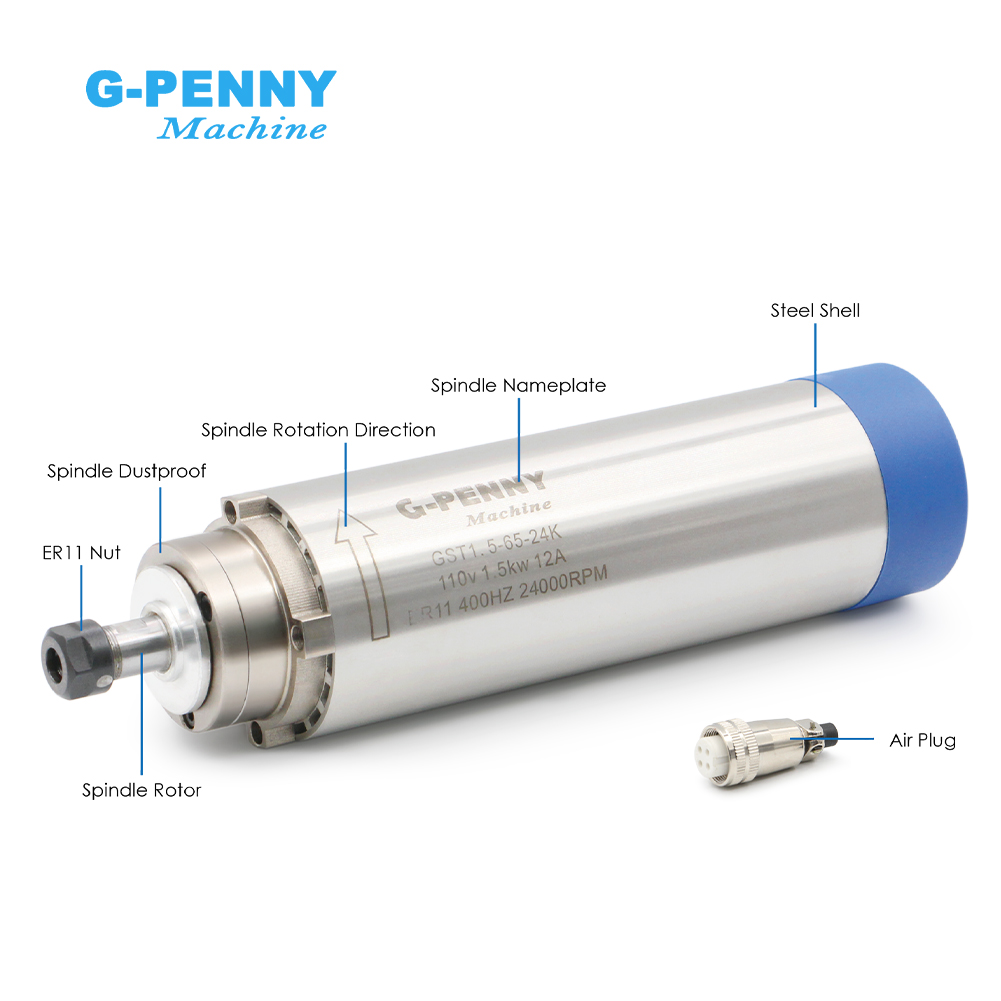 G-PENNY Maschine 1,5 kW ER11 l – Water Cooled Spindle Bewertung und Preis