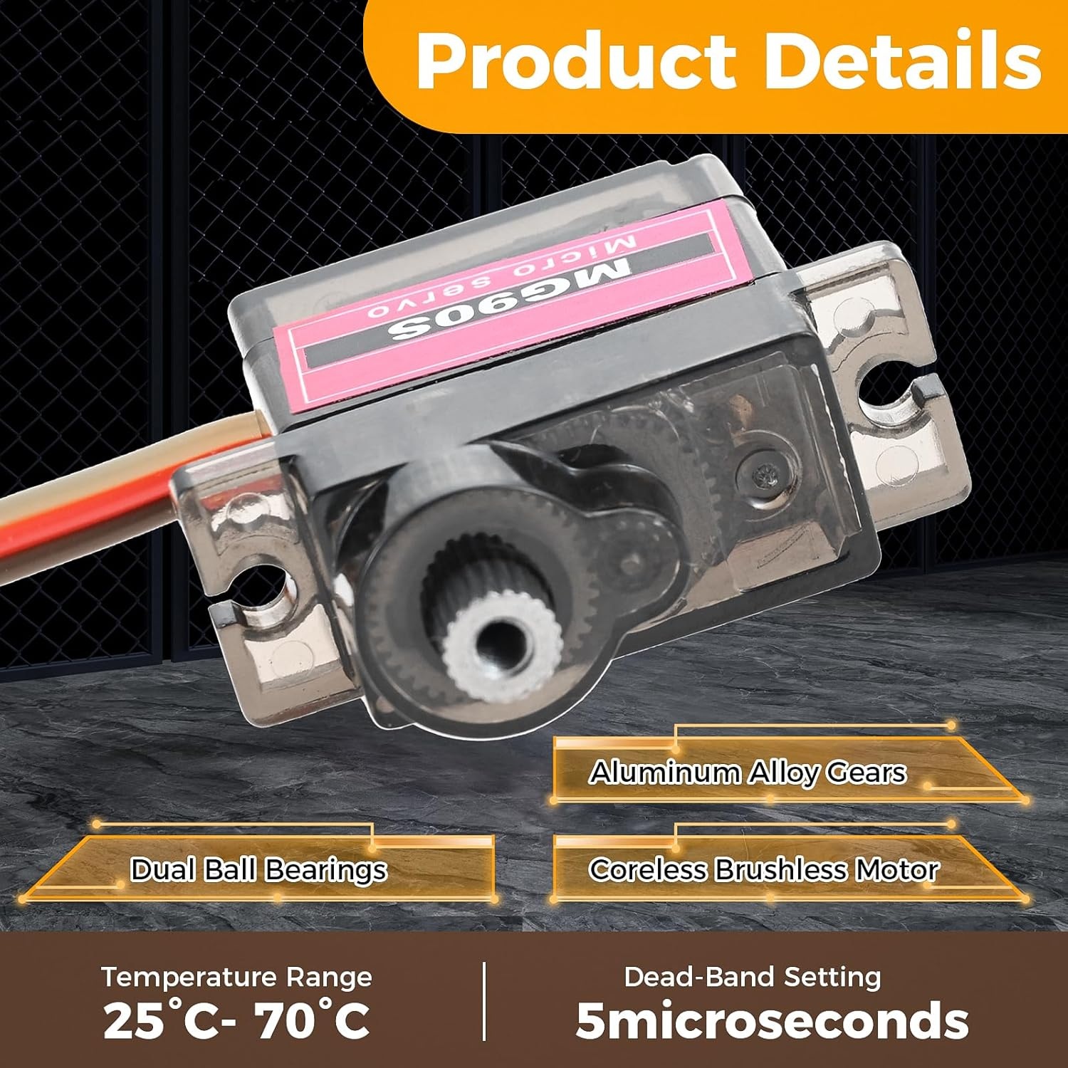 4 Stück Micro Servo Metallgetr – Servo 9G Bewertung und Preis