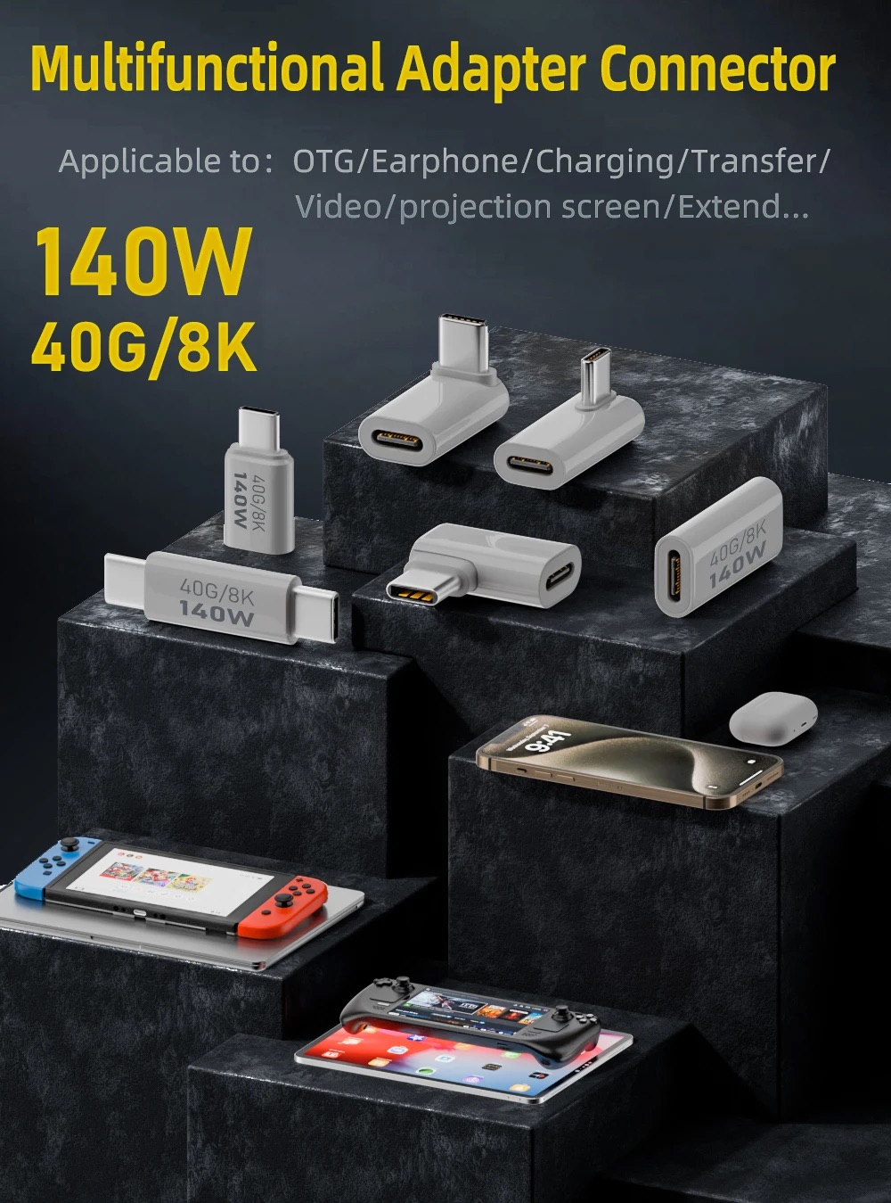 PD140W USB3.1 Typ-C zu USB-C S – Coupling 8Mm Bewertung und Preis