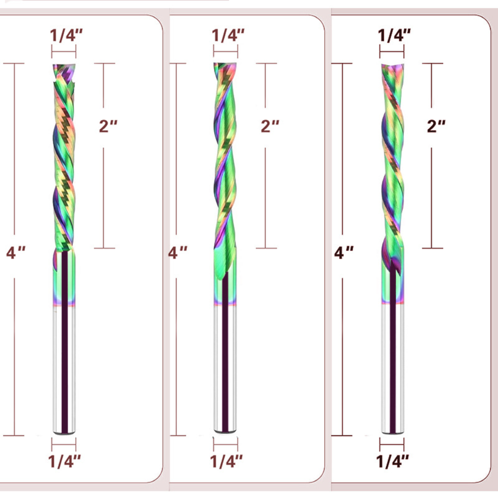 Spiralfräser mit Hartmetallbes – Cnc Bits Bewertung und Preis