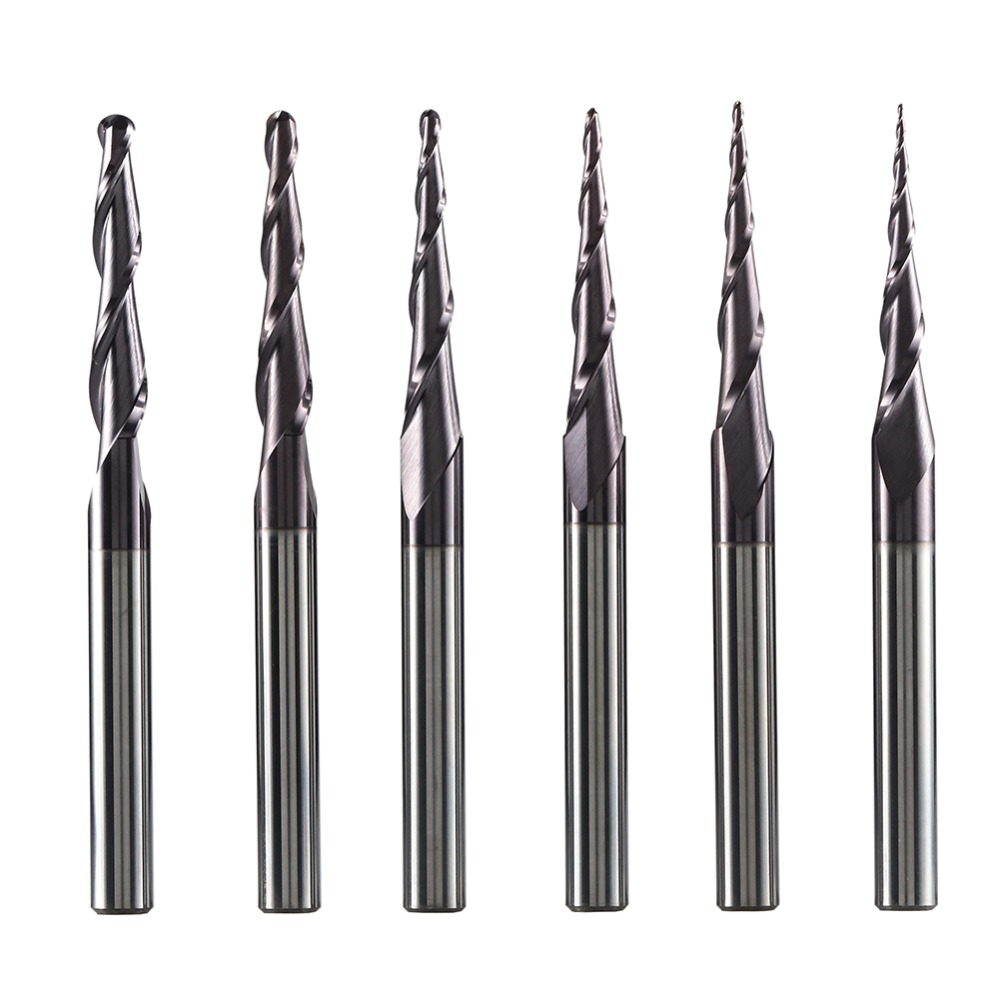 1PC Vhm-schaftfräser 4mm 6mm 8 – End Mill Set Bewertung und Preis