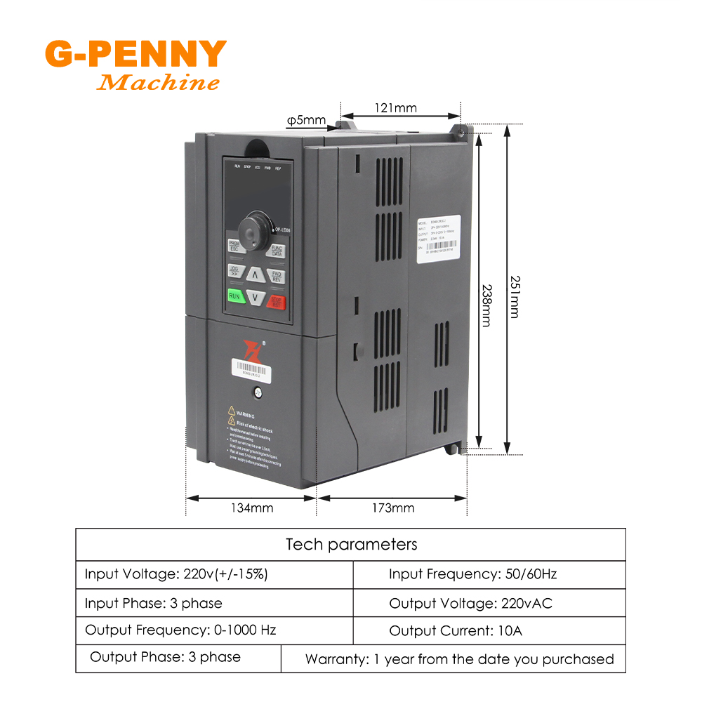 G-Penny 2,2 kW wassergekühlter – Water Cooled Spindle Bewertung und Preis